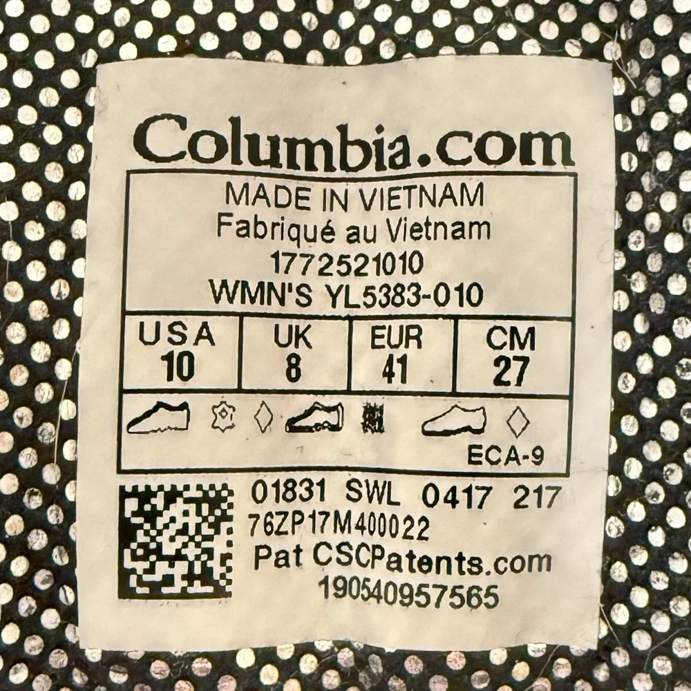 Columbia bugaboot plus